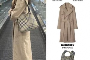 张婧仪机场穿搭：Burberry风衣演绎富家千金气质