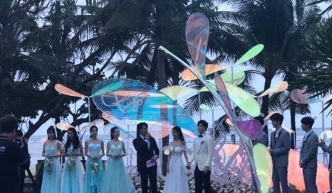 婚礼内场图
